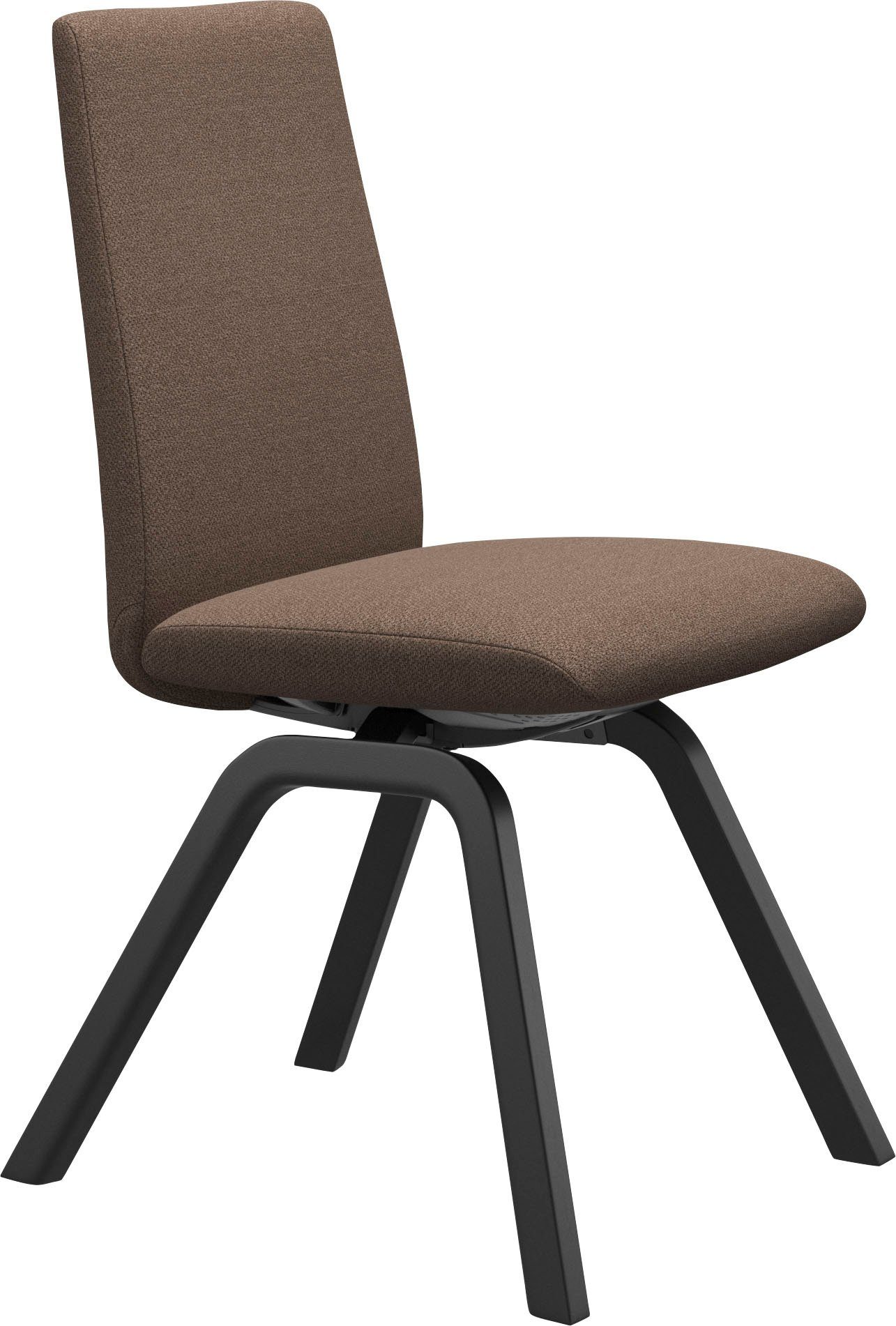 Stressless® Polsterstuhl Laurel, Low Back, Größe M, mit schräggestellten Beinen in Schwarz