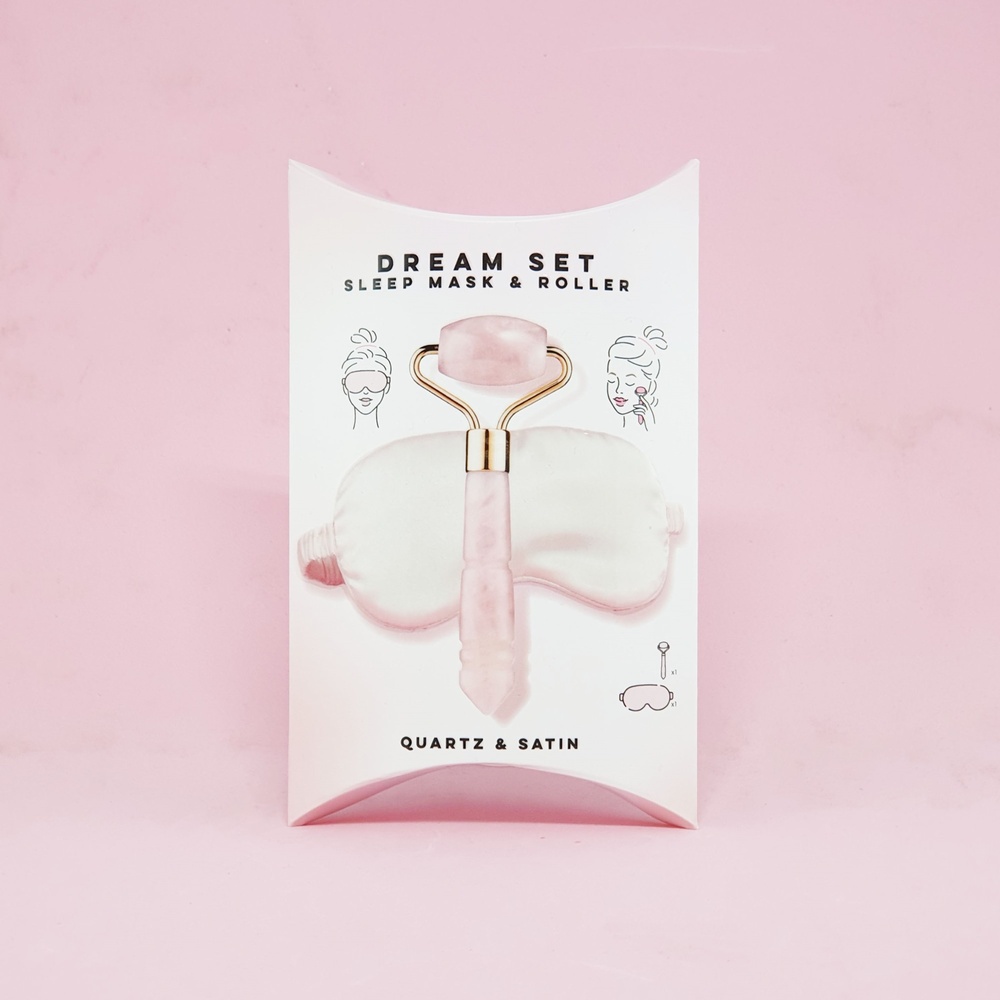 Lavay Paris Dream Set - Masque de sommeil & Roller Accessoire de Massage