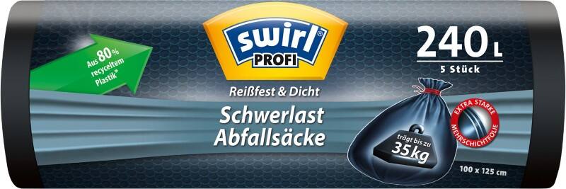 Swirl Müllbeutel Schwerlast Fixierband 5 Stück 20,3 x 7 x 7 cm