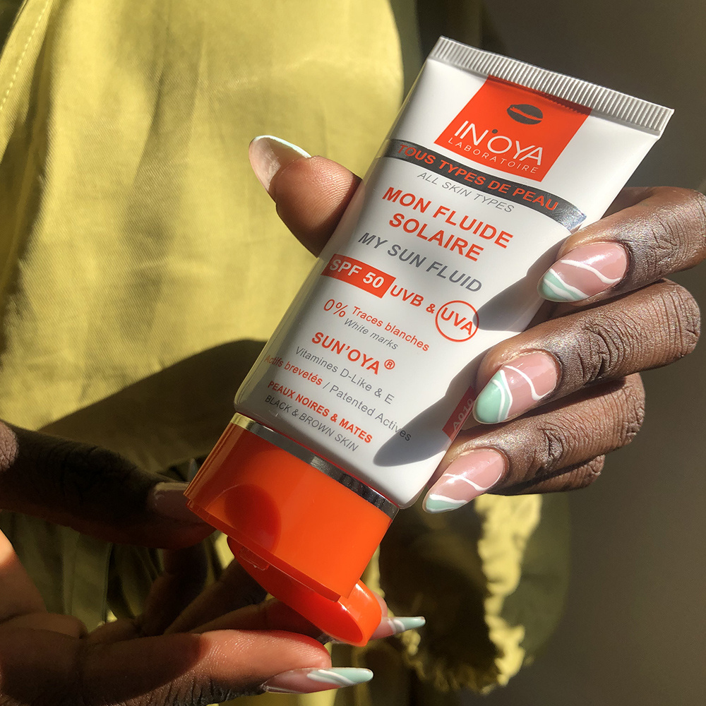 in'oya Mon Fluide Solaire SPF 50 Protection solaire visage