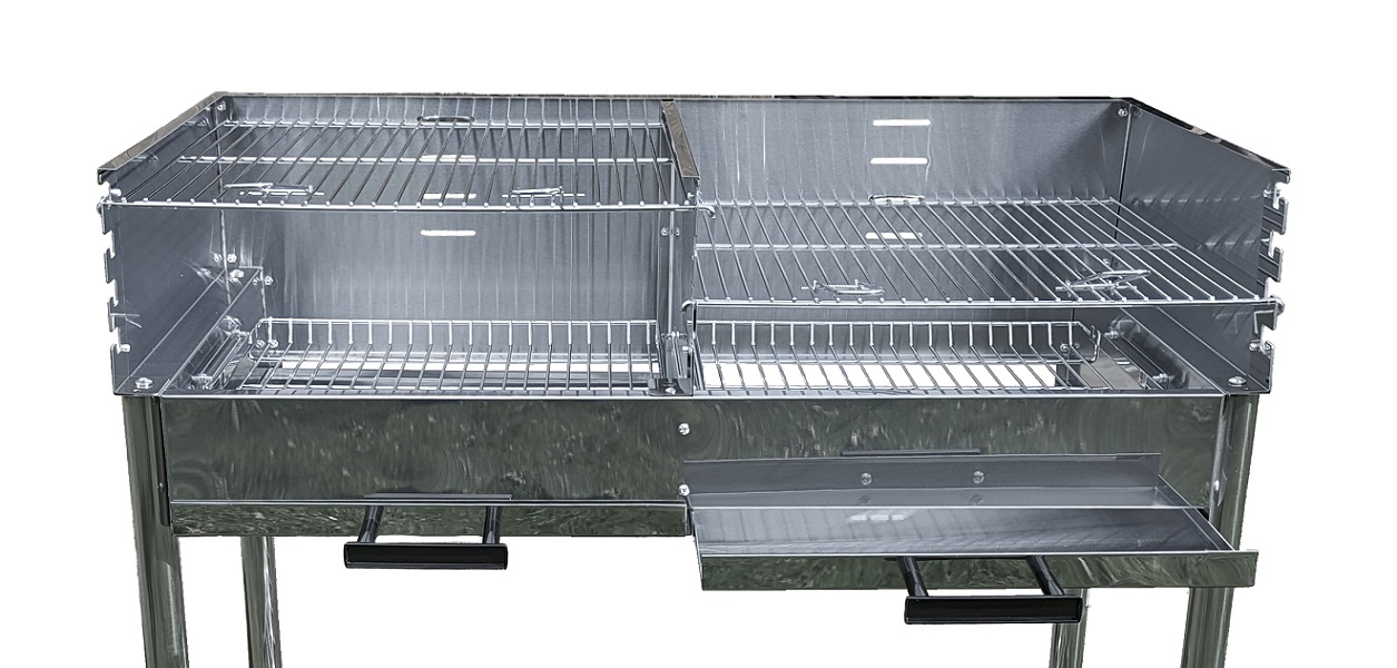 Lemodo Grilltisch aus Edelstahl für Outdoorküche