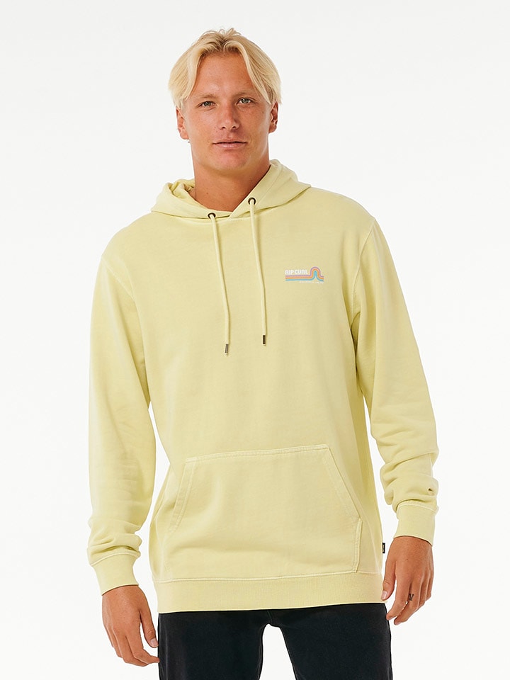 Rip Curl Hoodie in Gelb günstig kaufen