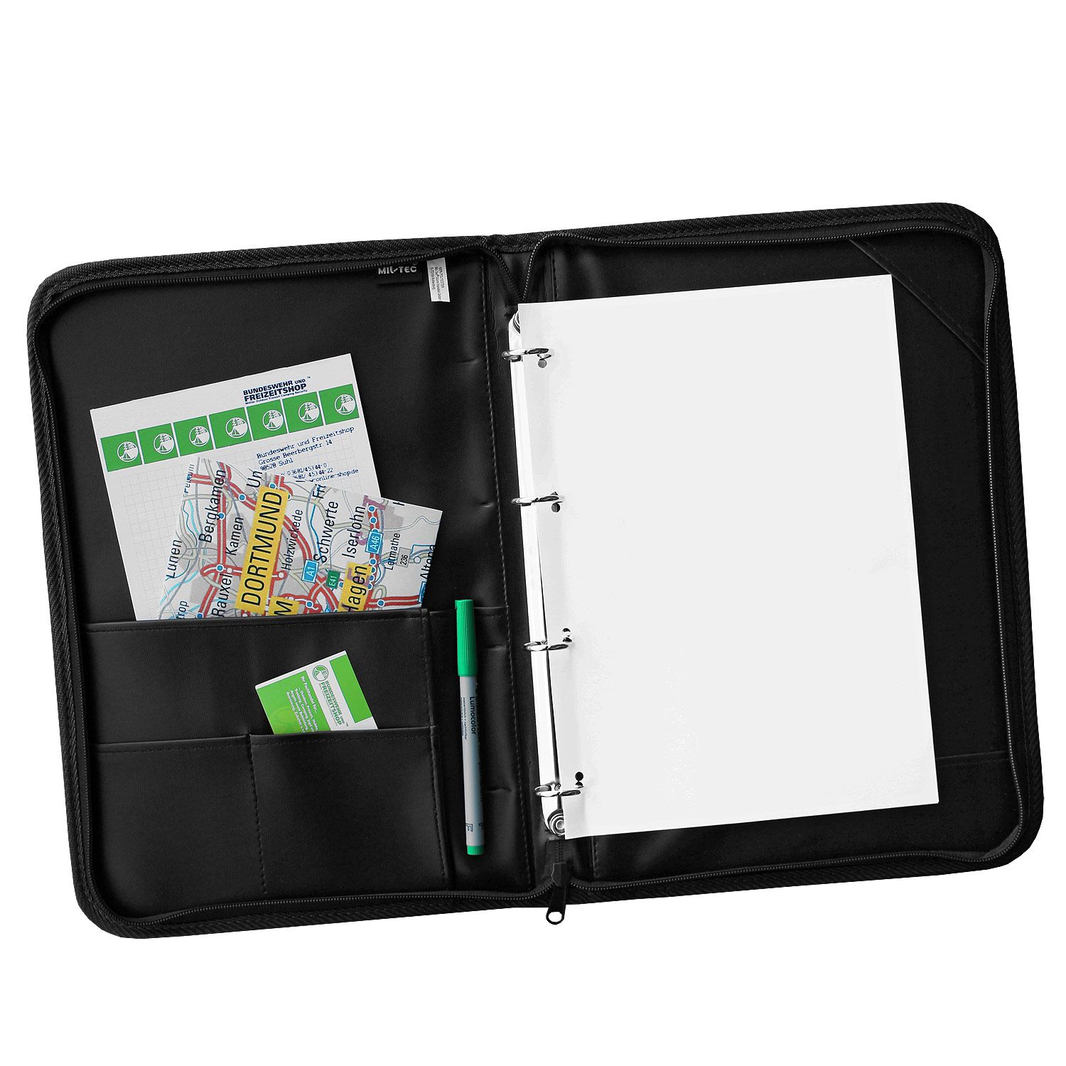 Kommandeurs Schreibmappe A4