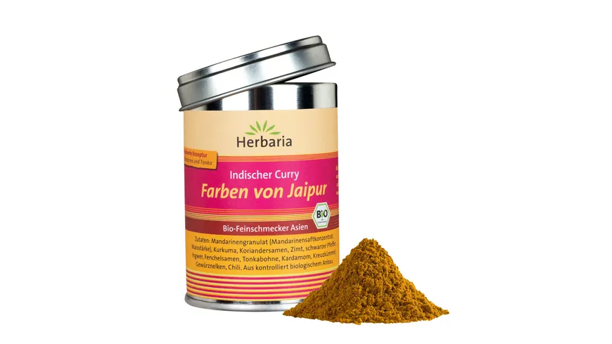 Herbaria Farben von Jaipur bio M-Dose 80 g
