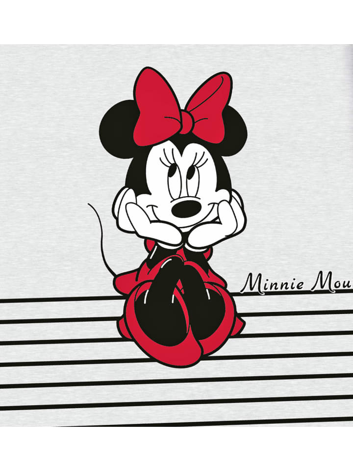 Herding 2 tlg. Renforcé Bettwäsche 100x135cm Disney Minnie Mouse in Grau günstig kaufen 100x135 cm