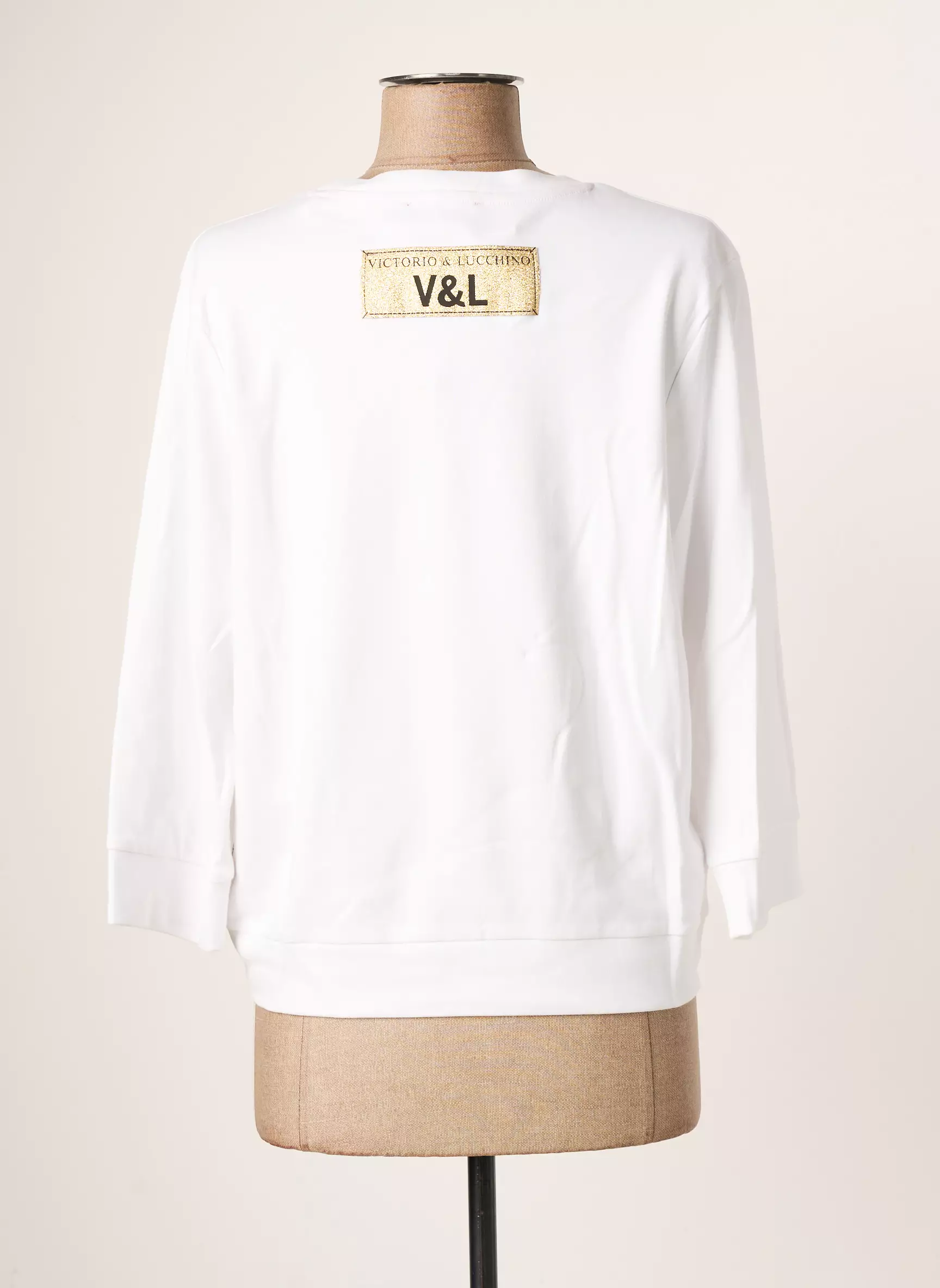 Victorio   Lucchino Sweats Femme couleur blanc