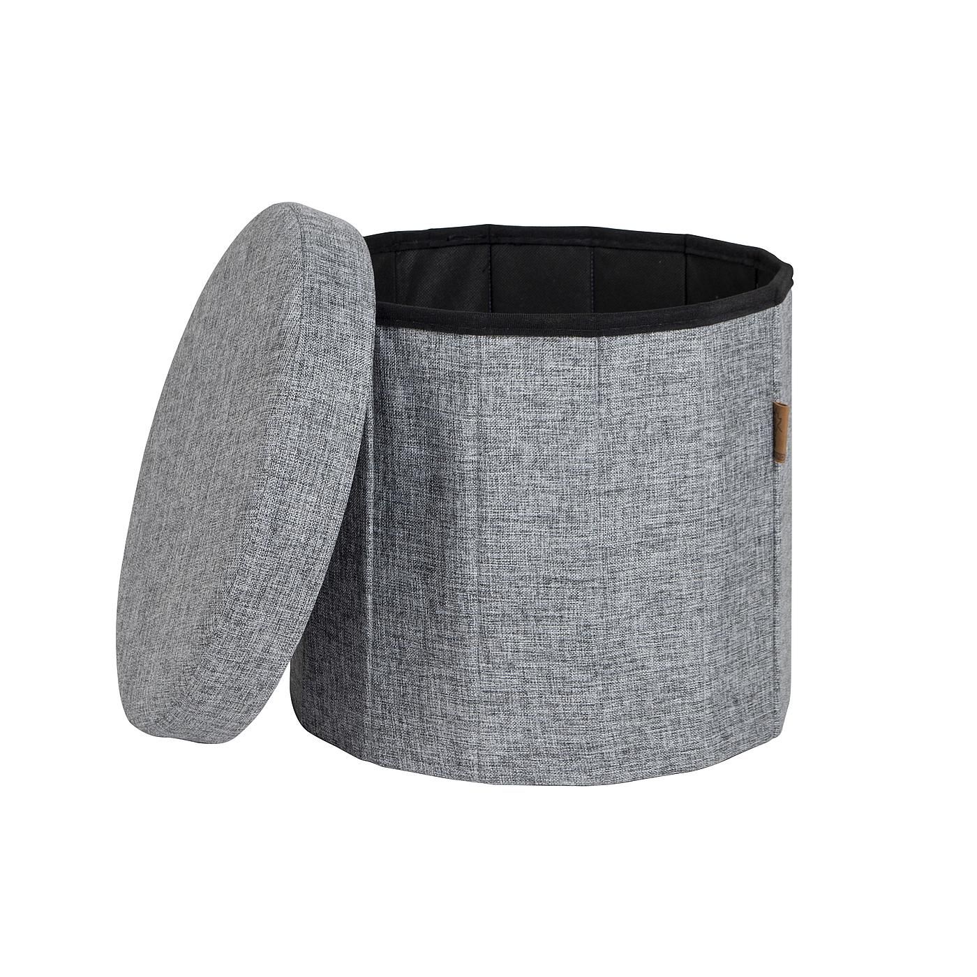 Bo-Camp Urban Outdoor Ottomane Bromley runder Sitzhocker