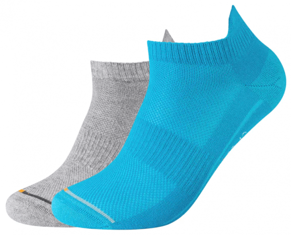 Camano ~ Sneaker Funktionssocke 2er Pack ~ Turquoise