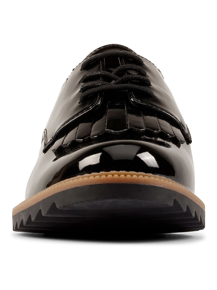 Clarks Schnürschuhe ''Griffin Mabel'' in Schwarz günstig kaufen
