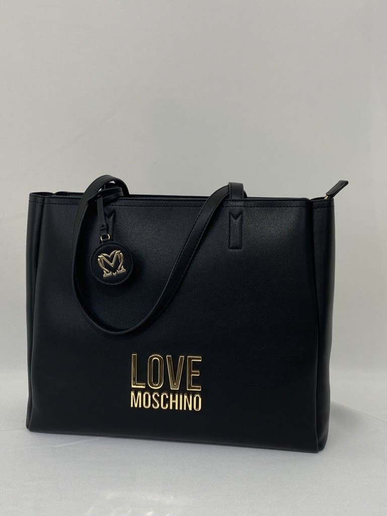 MOSCHINO Handtaschen schwarz Klassische Tasche JC4100PP0CLJ000A Farbe