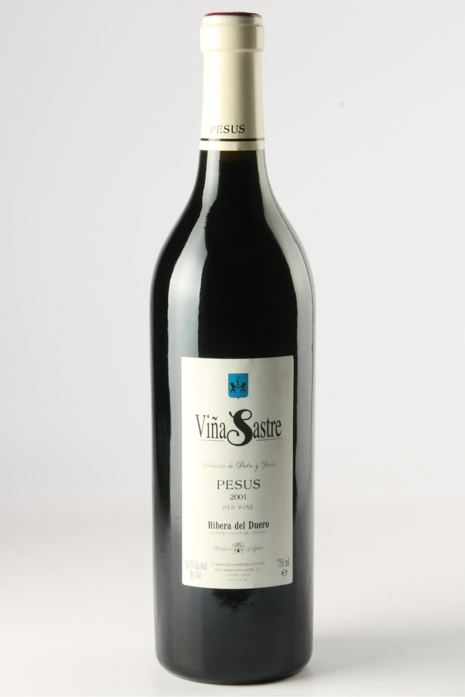 Vin 2001 VINA SASTRE Pesus 2001, Ribera del Duero. Vin ancien - SoDivin