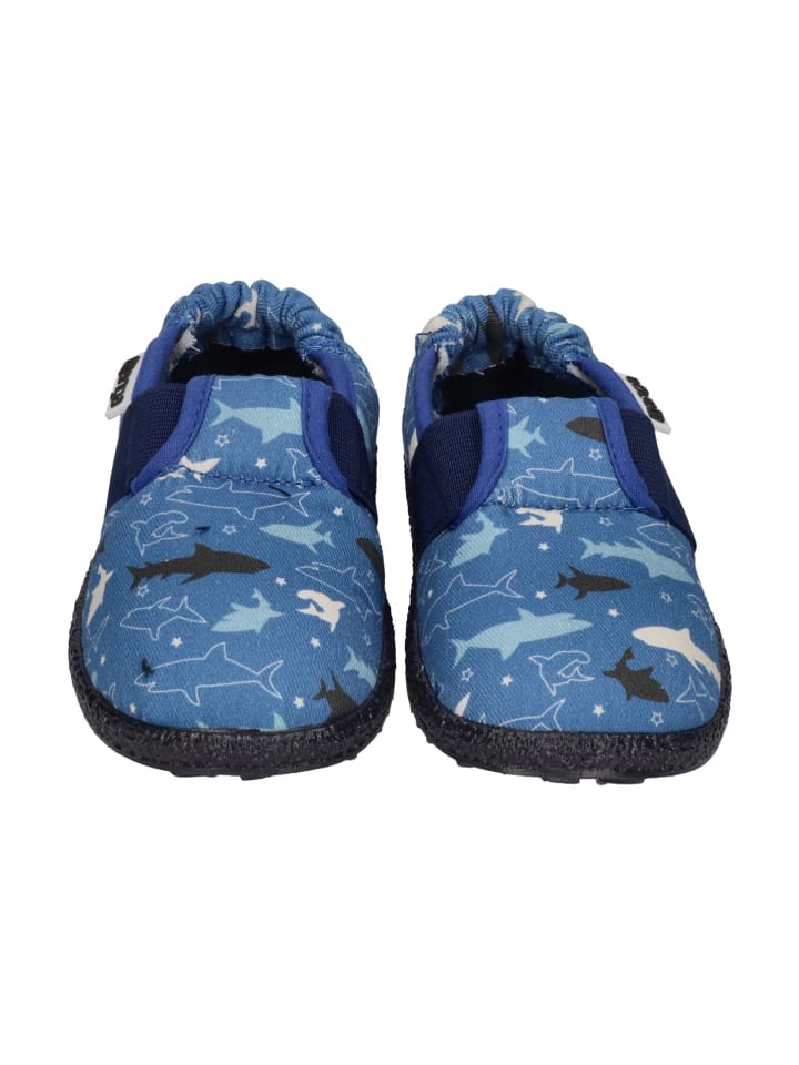 NANGA Hausschuhe HAIALARM 2.0 in blau günstig kaufen