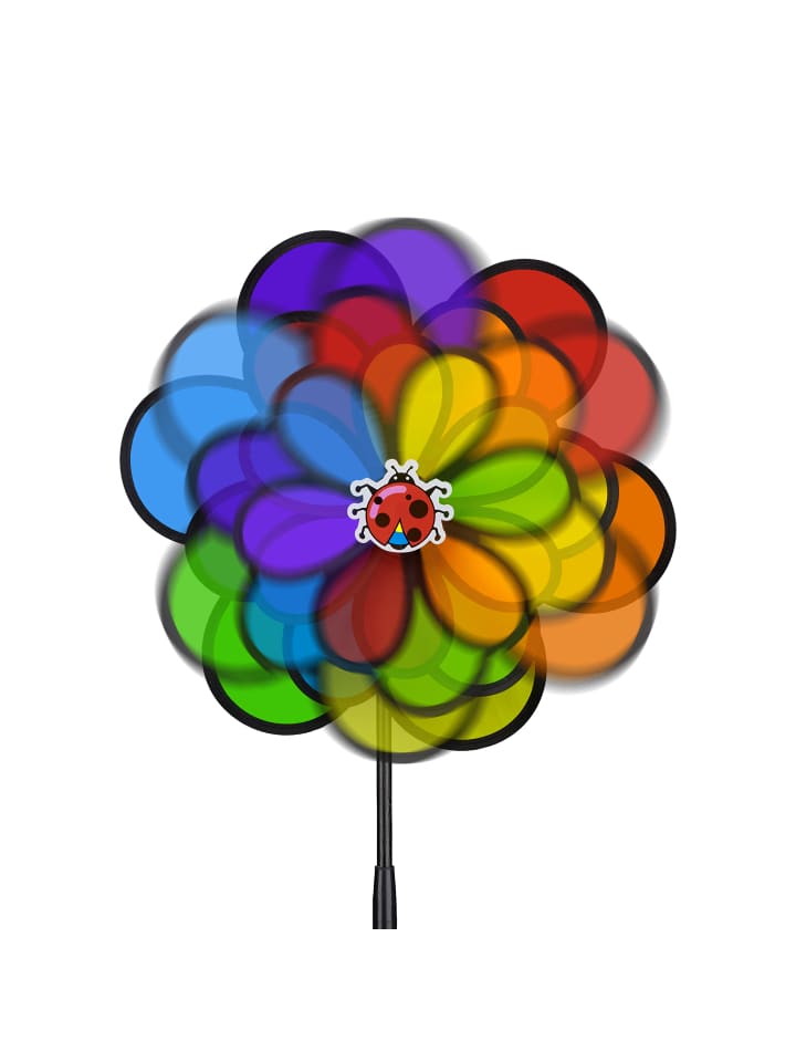 relaxdays 2 x Windrad in Bunt - (B)36,5 x (H)86,5 x (T)14 cm günstig kaufen onesize