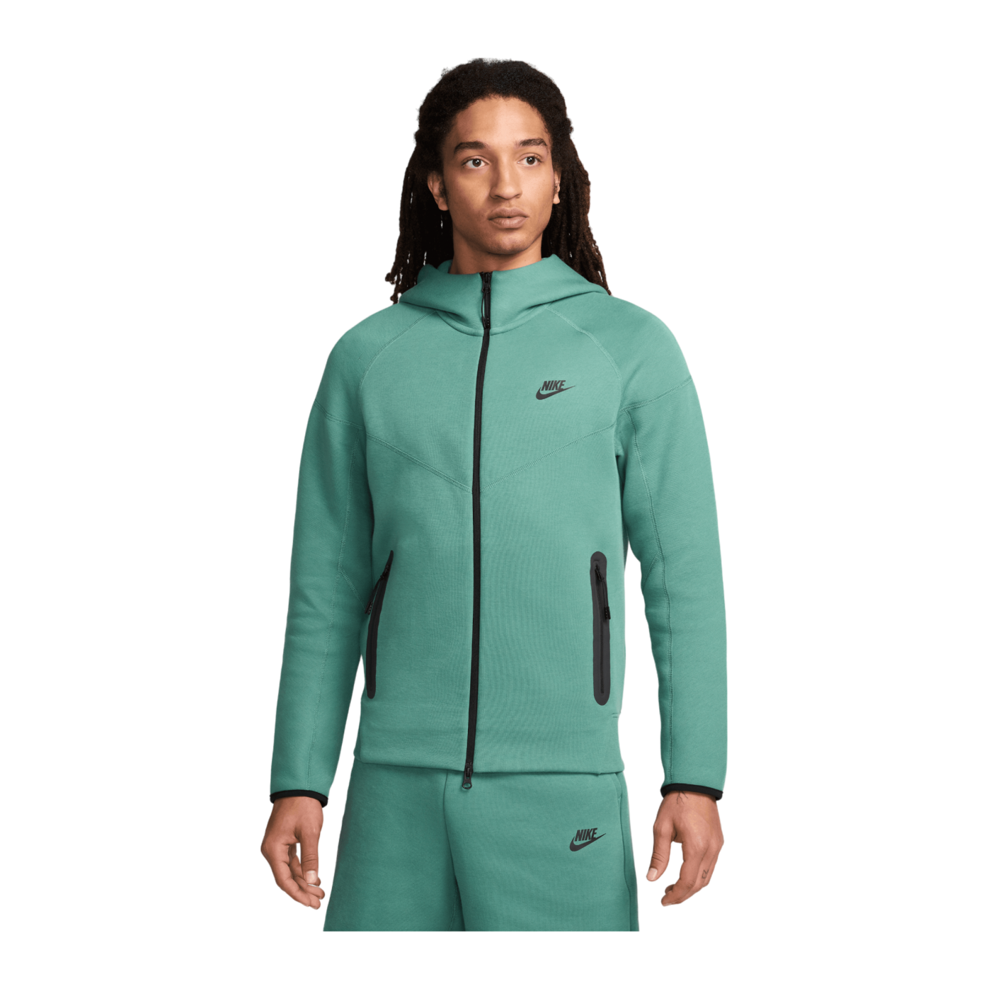 Nike Tech Fleece Windrunner Grün F361