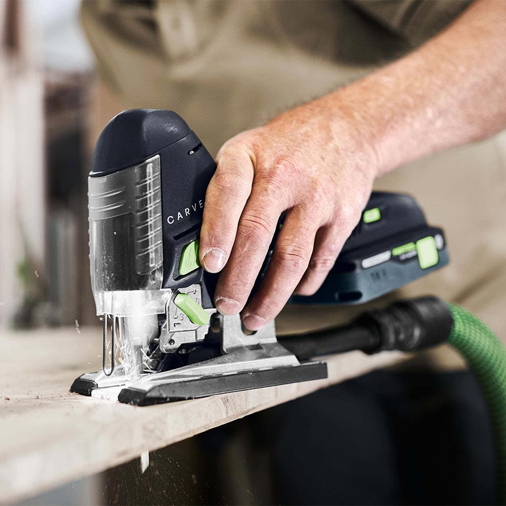 Serra tico-tico FESTOOL 18V PSC 420 CARVEX em caixa Systainer Skin 576521