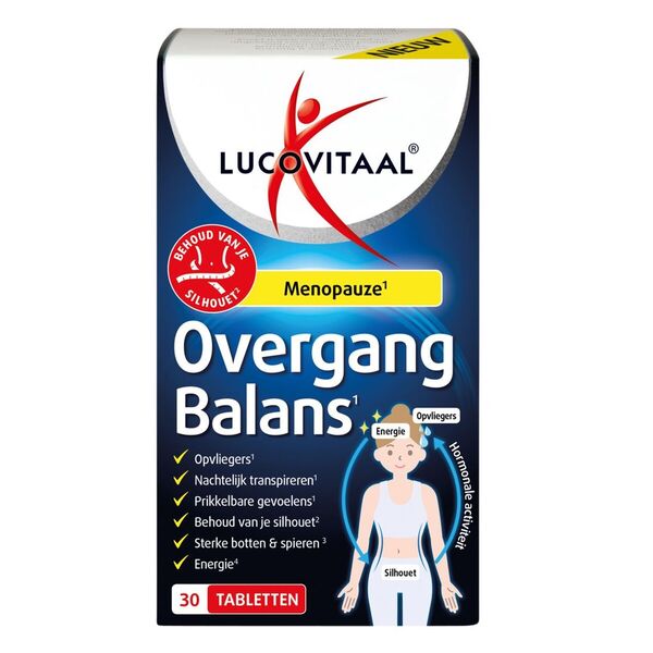 Lucovitaal tablety na vyváženie menopauzy 30 kusov