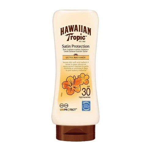 Hawaiian Tropic satenasto zaščitno losjon za sončenje SPF 30 180 ml