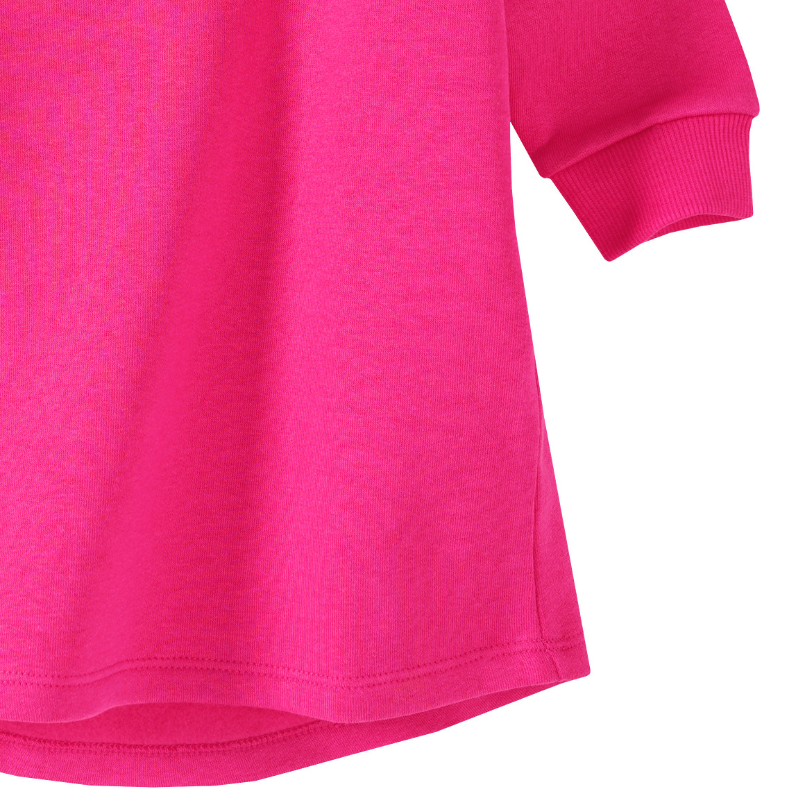 Mädchen Sweatkleid mit Pferdchen-Applikation