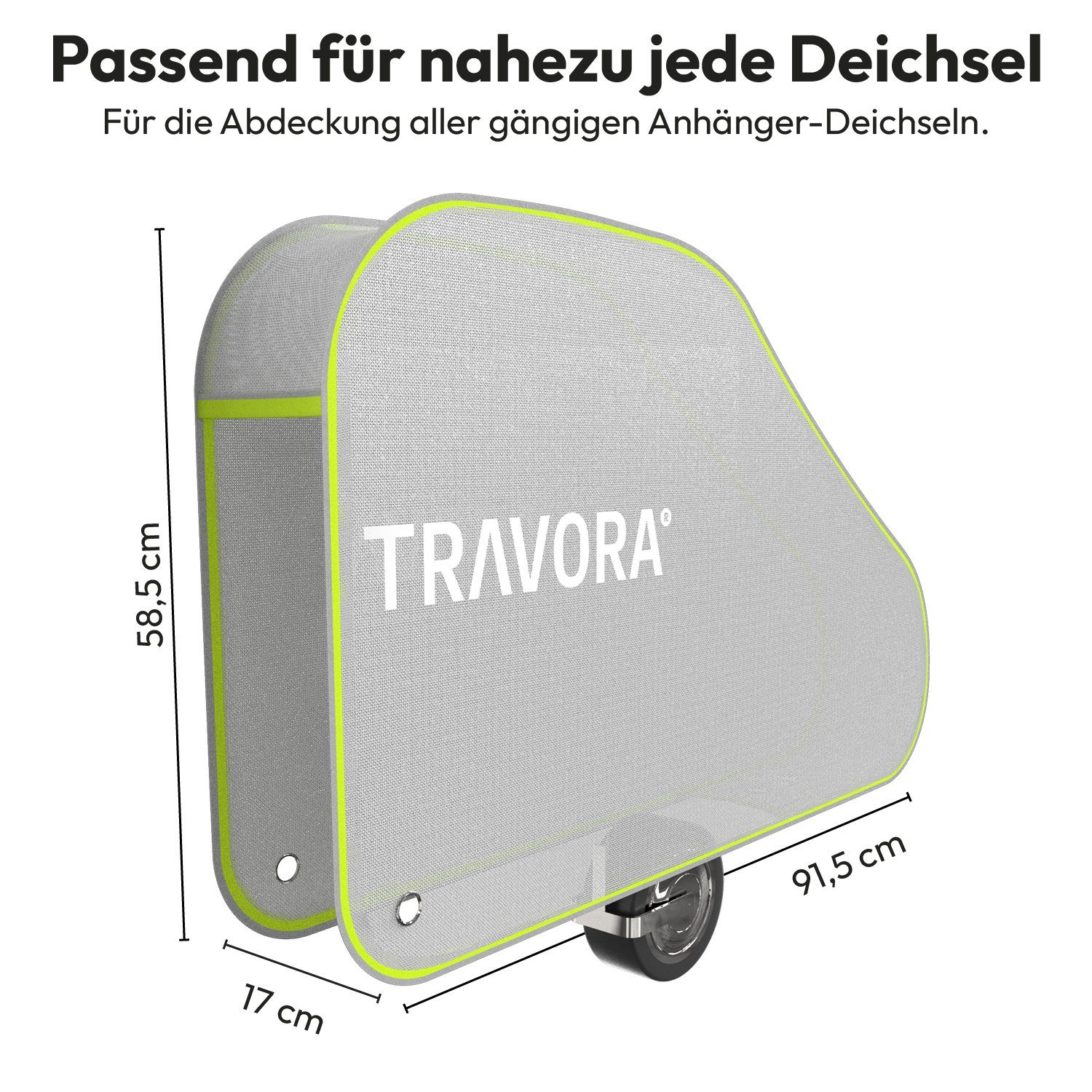 MOVAN Wohnwagenschutzhülle Deichselabdeckung Wohnwagen - Universal Deichselabdeckung Schutzhülle