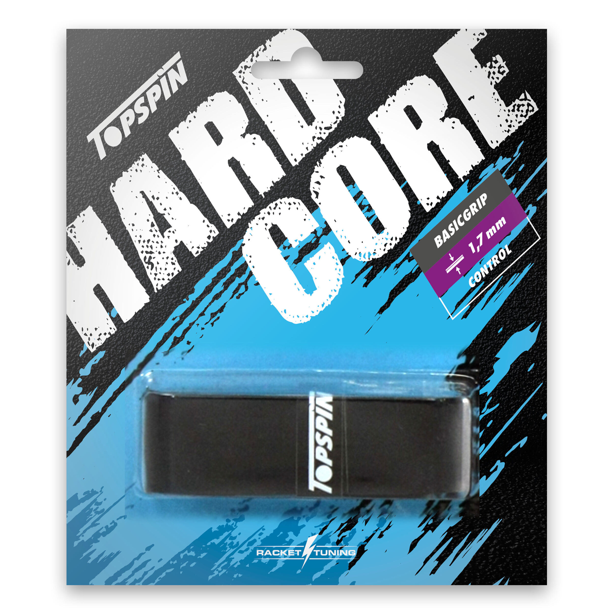 Hardcore Basic Grip 1er Pack - Schwarz