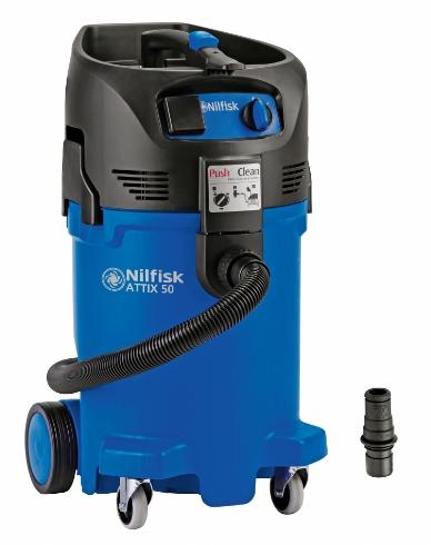 Nilfisk 107400411 Attix 50-21 PC EC Nat-, droogzuigerÂ