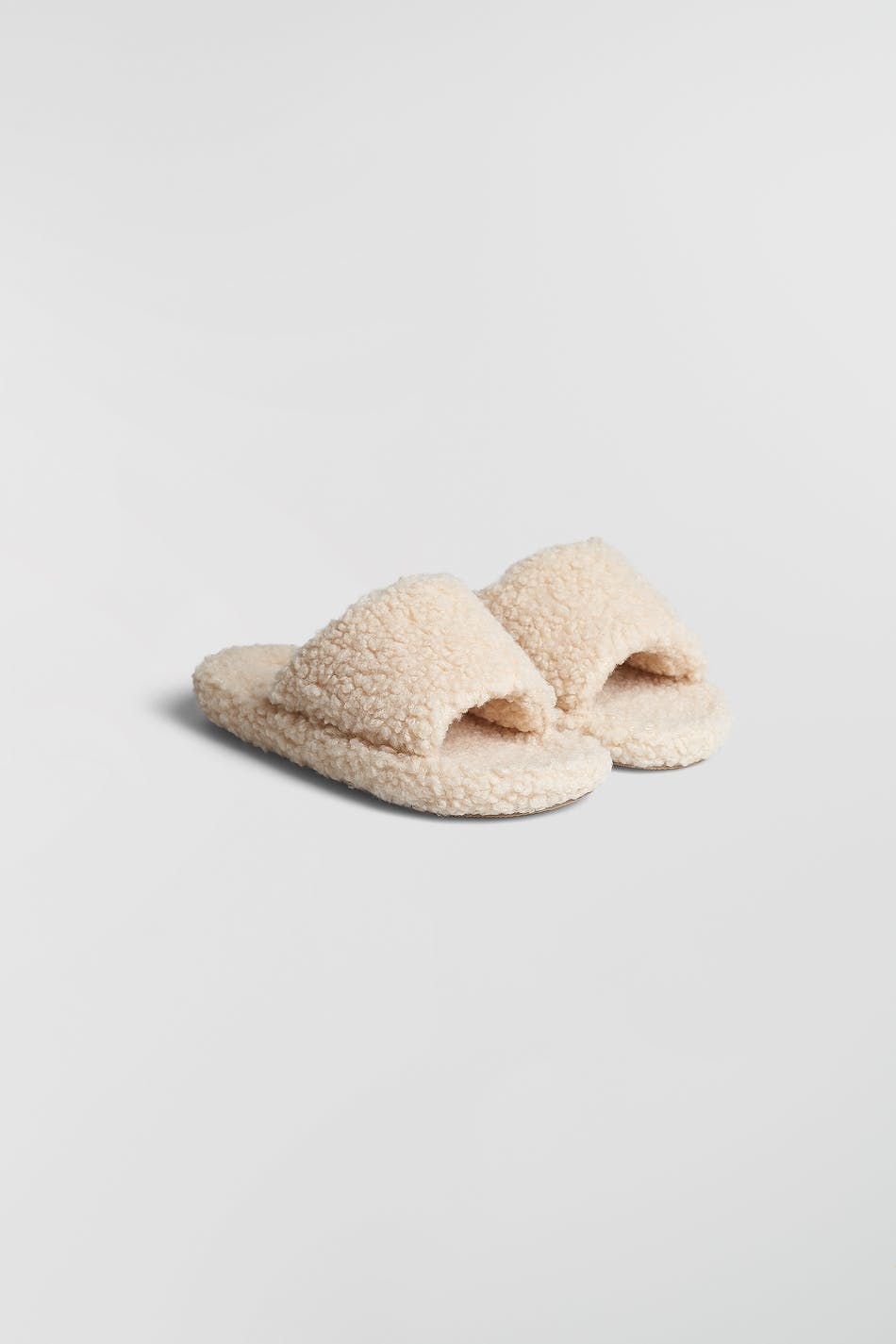 Stina fur slippers