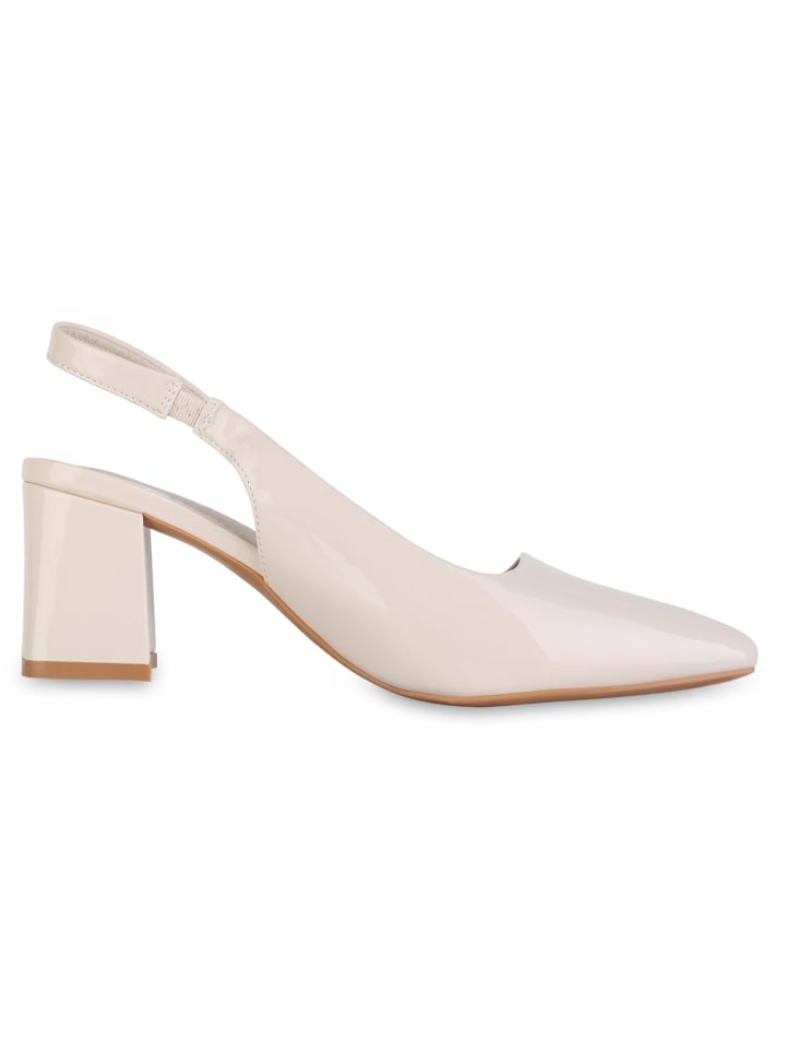 VAN HILL Slingpumps Scarlett in Beige Lack günstig kaufen