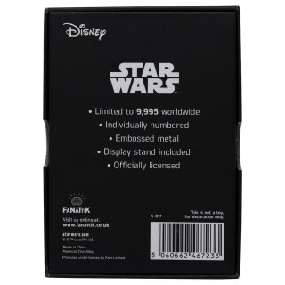 Star Wars Iconic Scene Collection Metallbarren Jabba the Hut Limited Edition