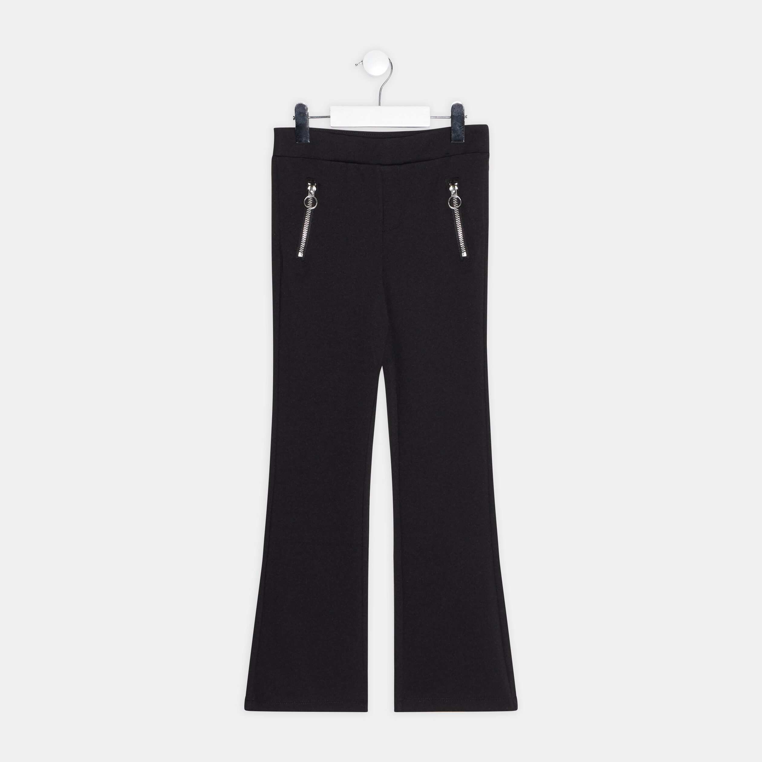 Pantalon bootcut noir fille | La Halle