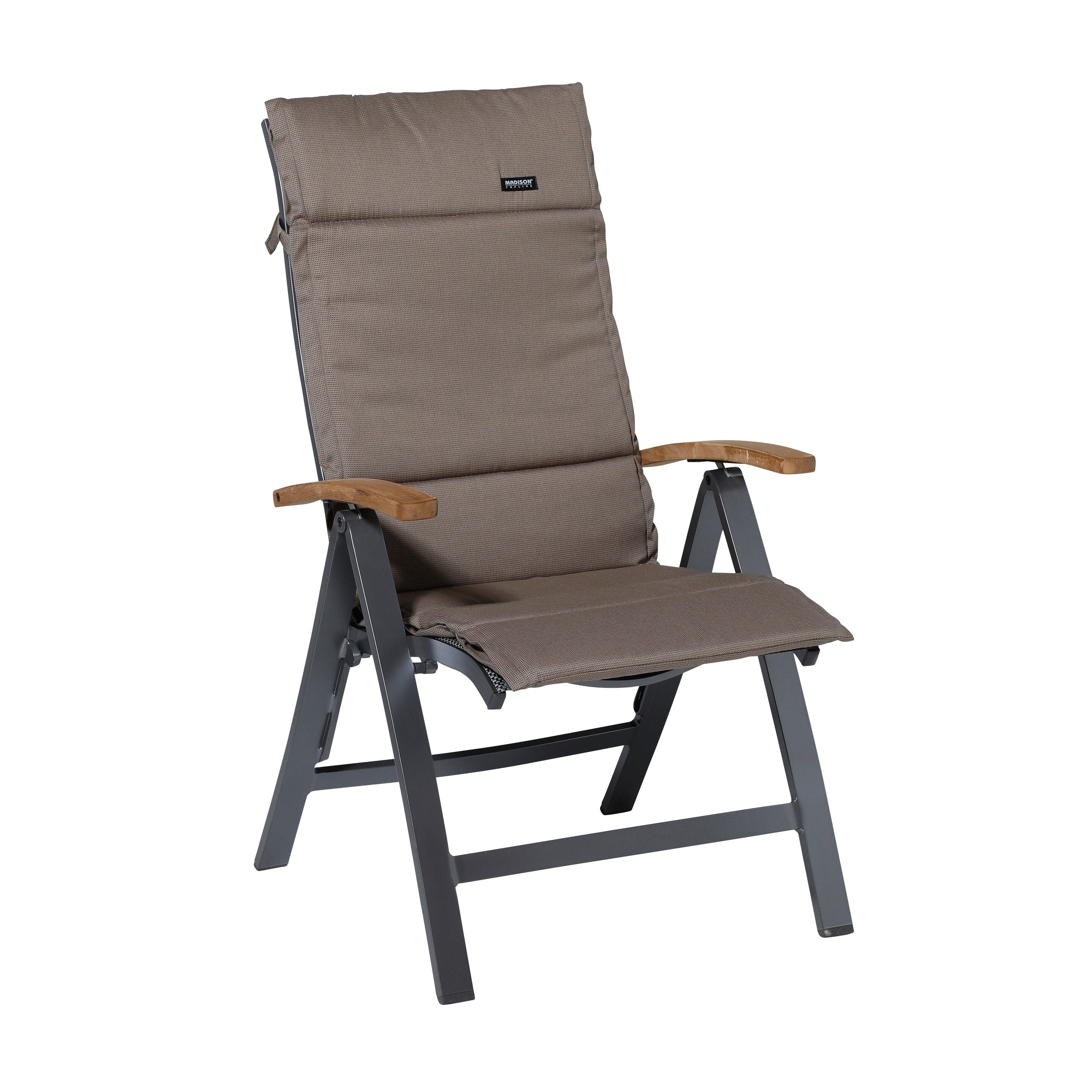 Madison Rib Liver 125x50 Gartenkissen Faserkissen mit hoher Rückenlehne