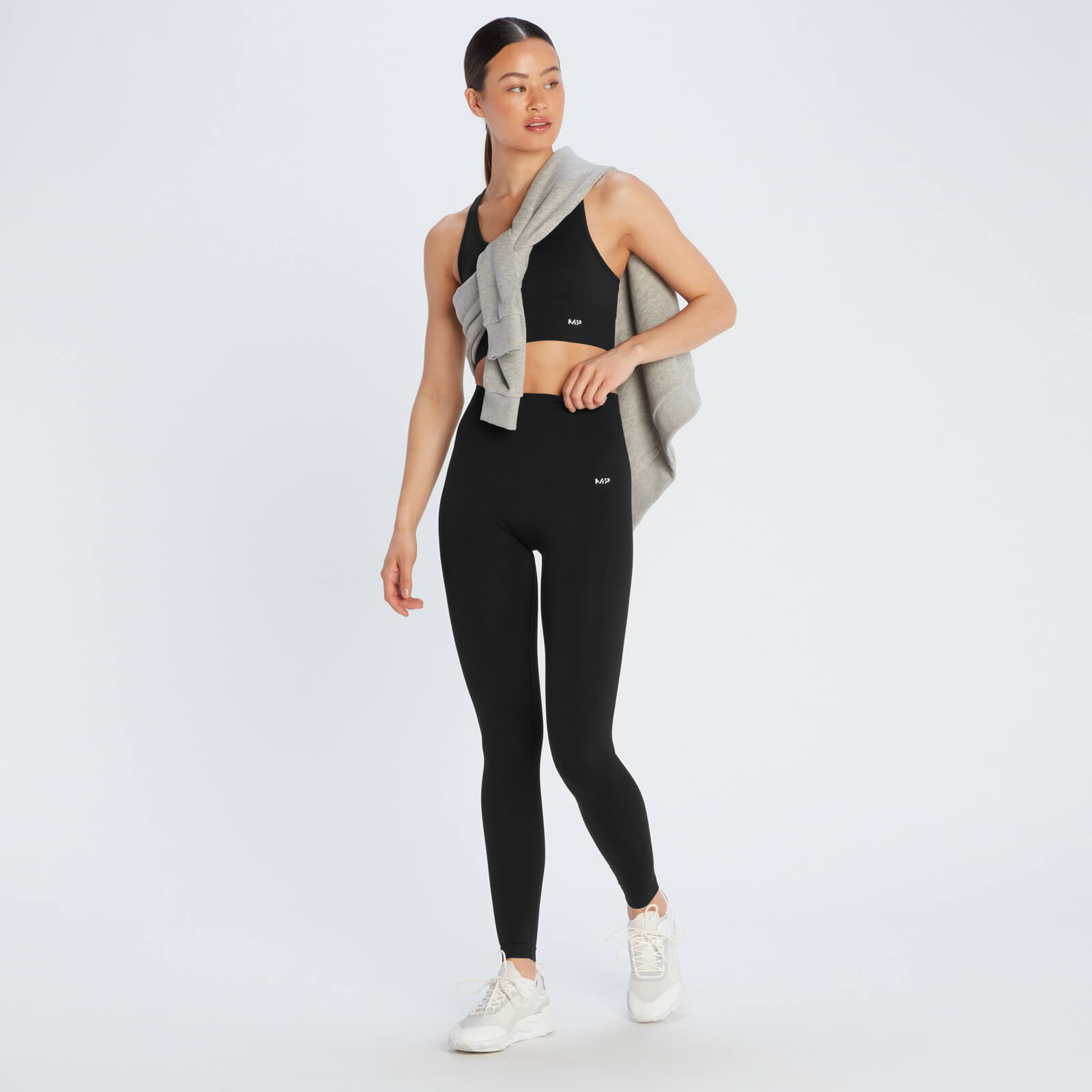 Legging sans coutures MP Shape Seamless pour femmes – Noir