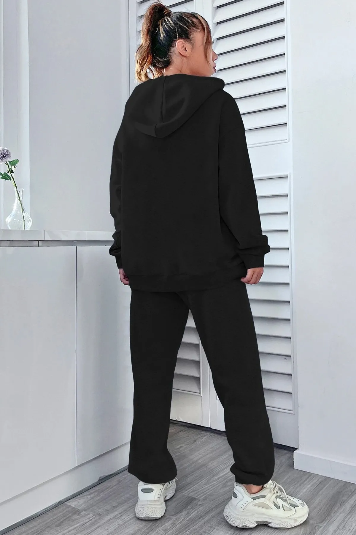 uyguntarz  Unisex-Trainingsanzug-Set mit schimmerndem Aufdruck