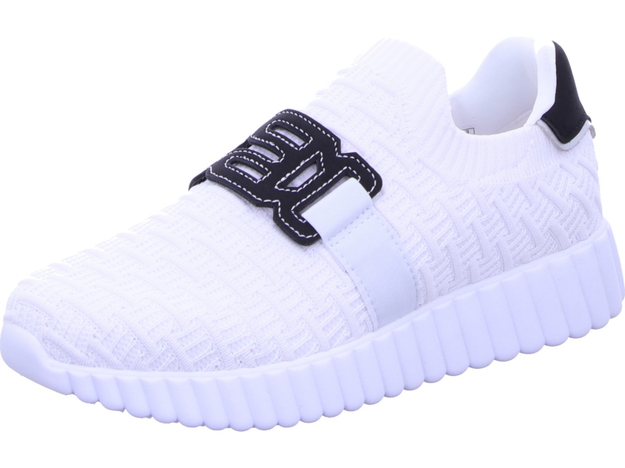 BUGATTI Sportliche Slipper weiss Candice