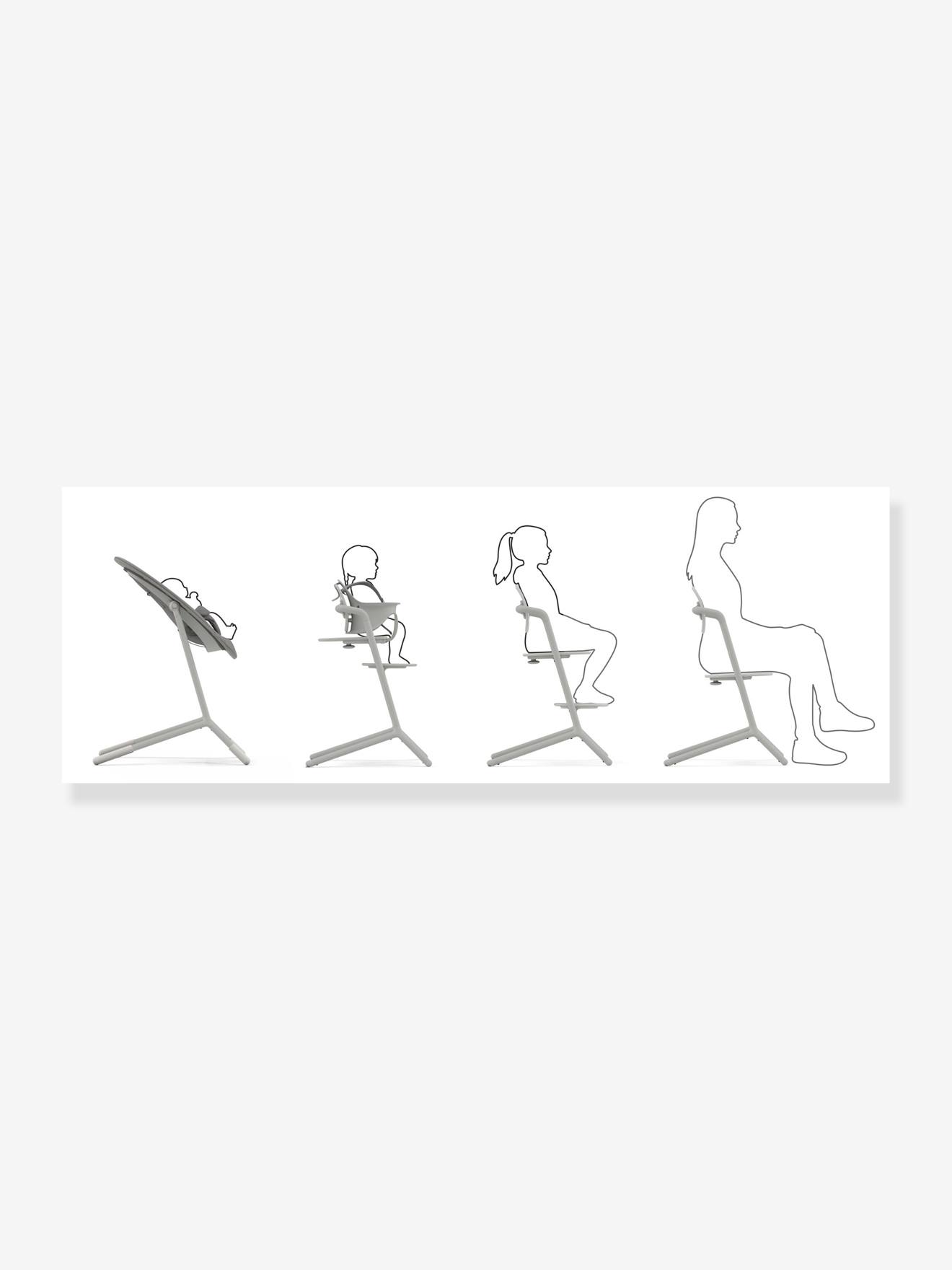 Cybex 4-in-1-Set LEMO 2 Hochstuhl mit Bouncer Nest CYBEX - weiß