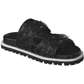 Michael Kors Stark Slide Pantolette in schwarz