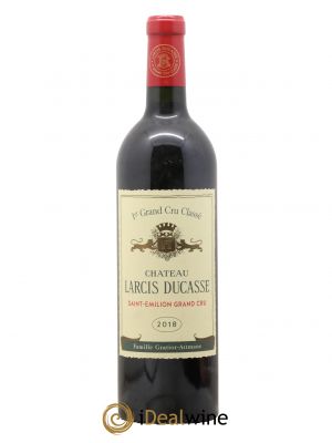 Château Larcis Ducasse 1er Grand Cru Classé B  2018 - Lot de 1 Bouteille
