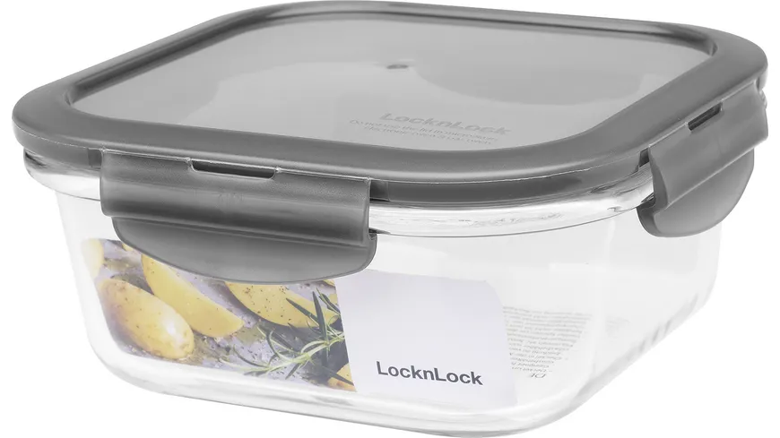LOCK & LOCK Vorratsdose Boroseal quadratisch 0,75l
