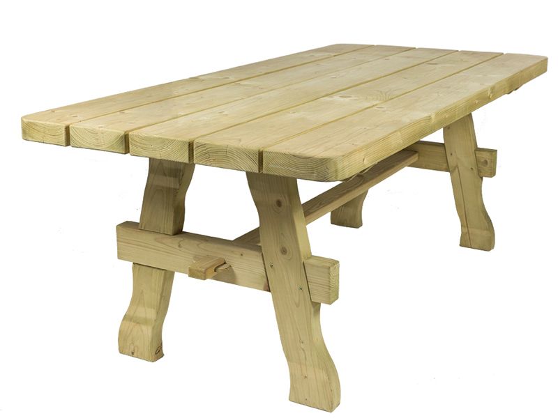 MaximaVida Provence 200 cm Gartentisch aus Holz