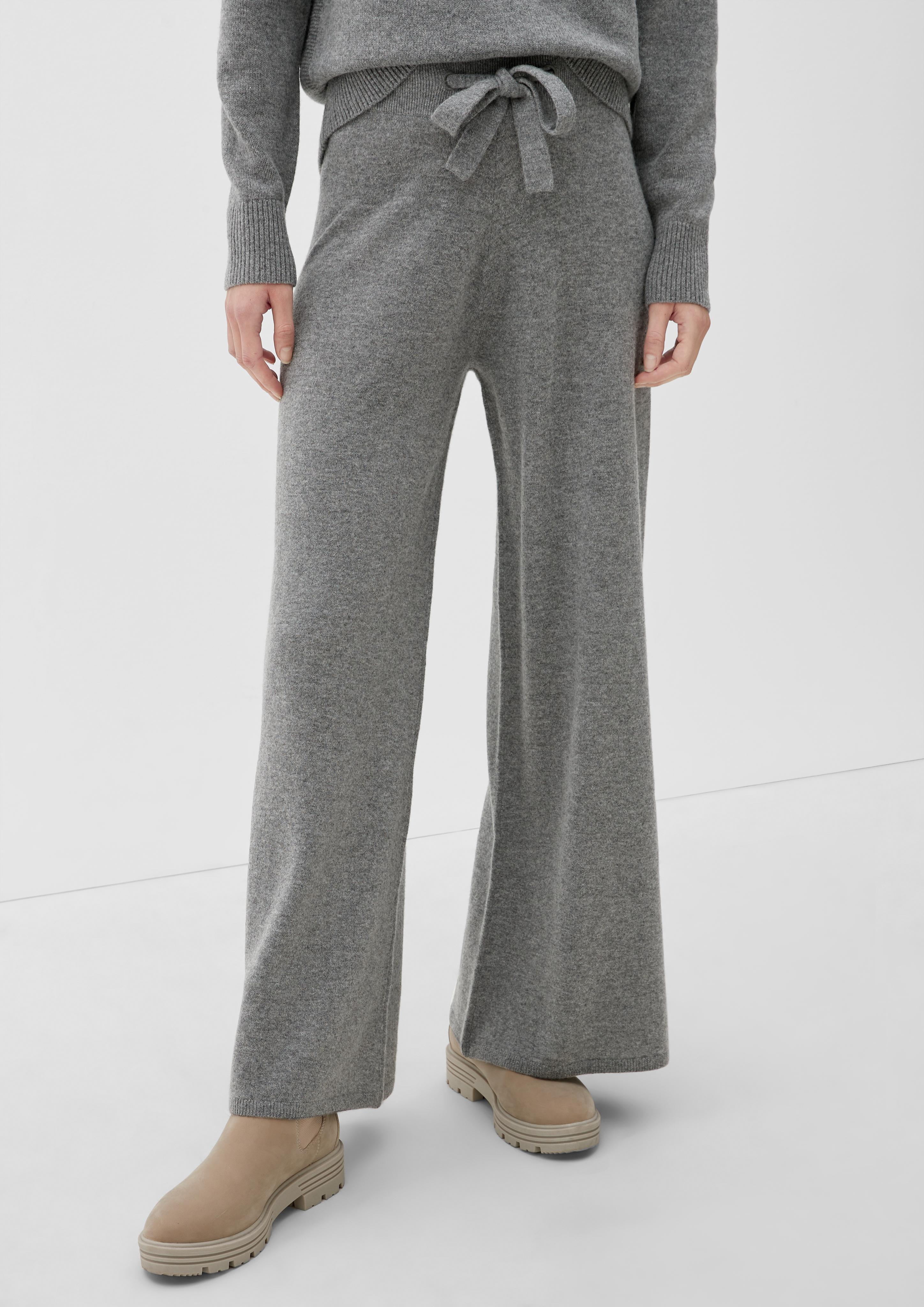 Strickhose mit Kaschmir  2124124-9730
