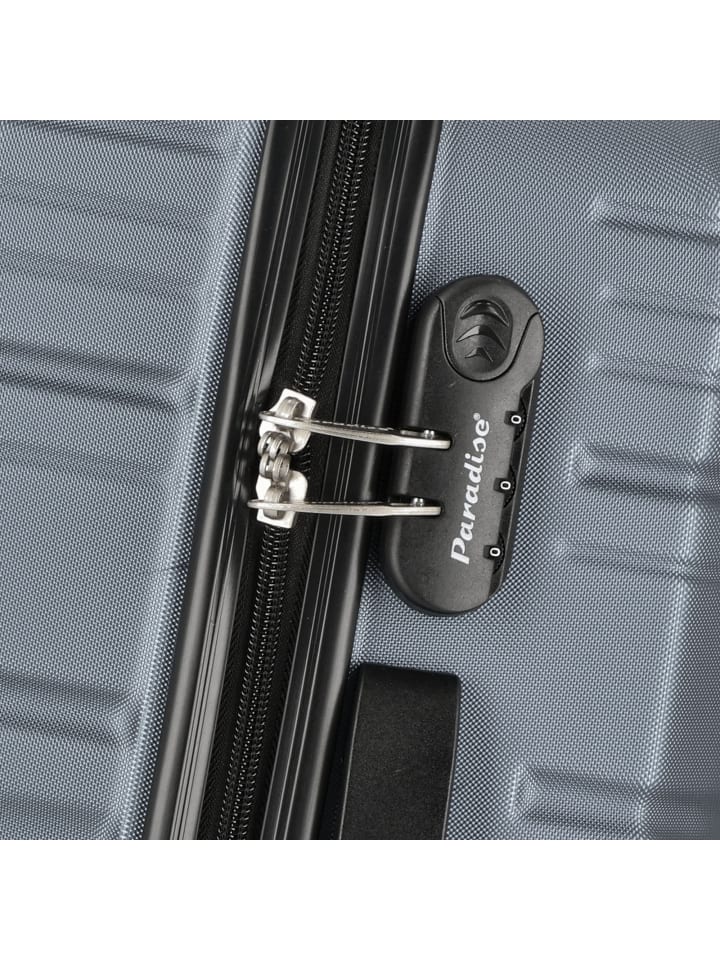 Check.In Paradise 4 Rollen Kofferset 3-teilig in silber günstig kaufen onesize