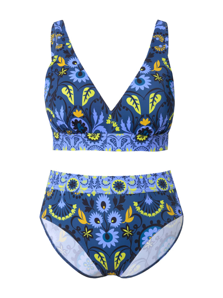 Ulla Popken Bikini in kapitänsblau günstig kaufen
