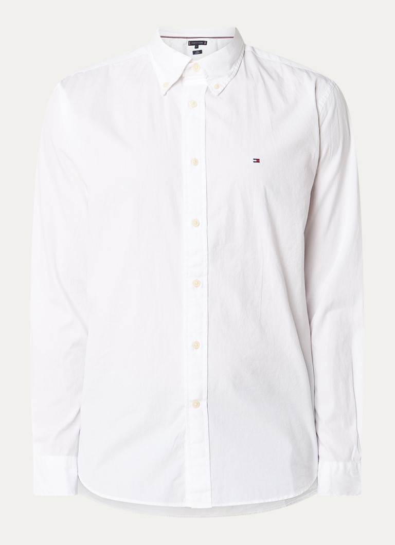 Tricou Tommy Hilfiger TH Flex Classic Fit cu logo