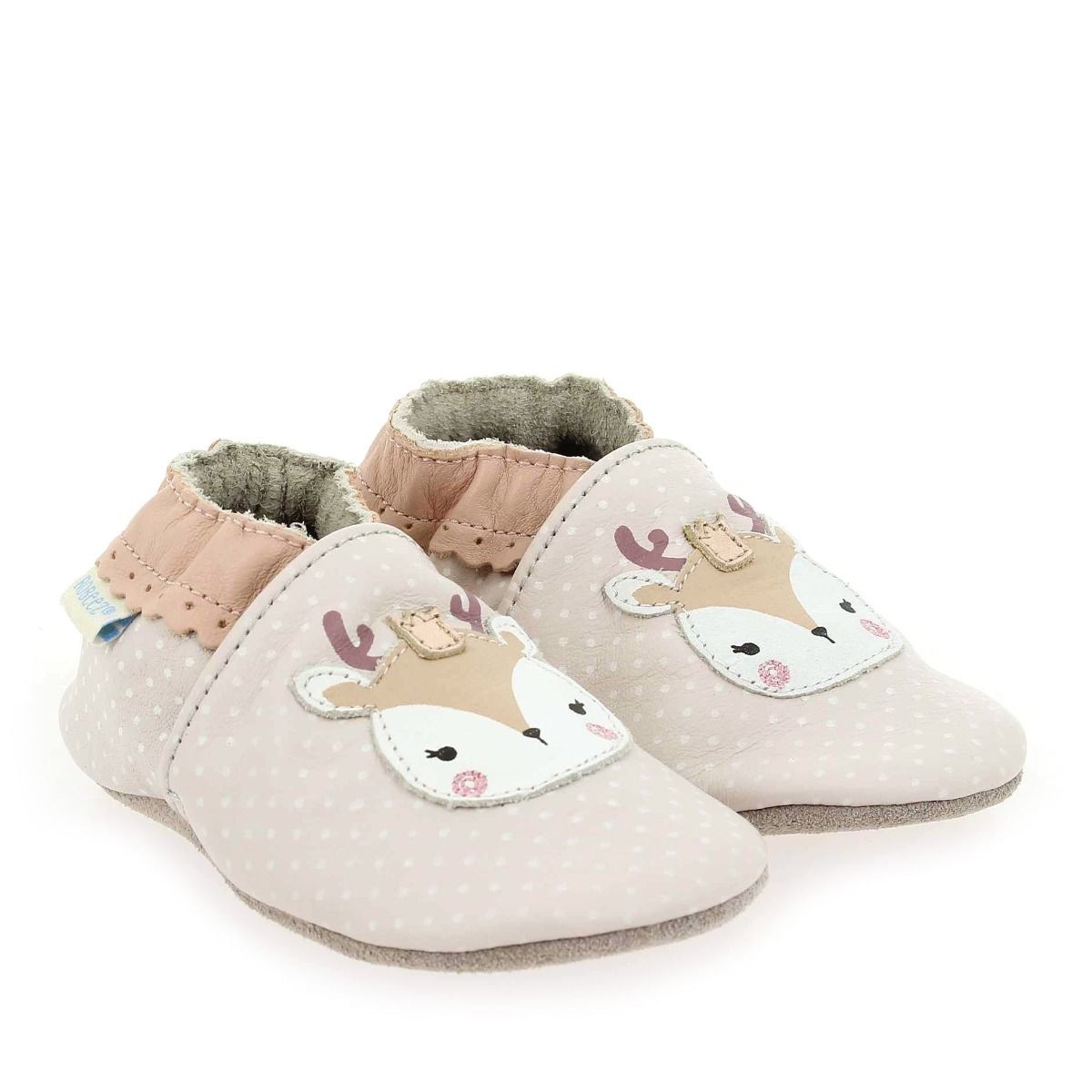 Robeez  FANCY SNOW - Beige Rose