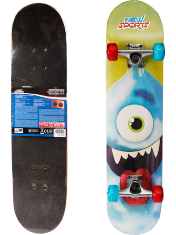 New Sports Skateboard Cyclops, LED Räder, 78 cm, ABEC 7 Kugellager - ab 5 Jahre günstig kaufen onesize