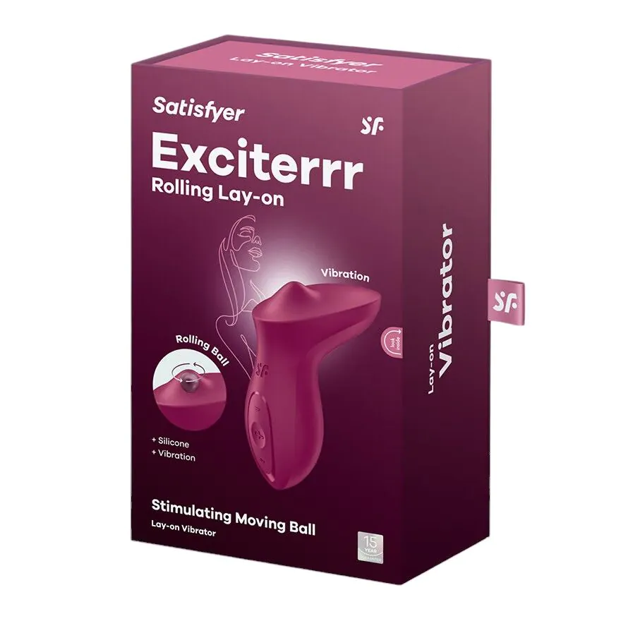 Satisfyer Exciterrr Lay-On Klitorisvibrator med Perler, Bær