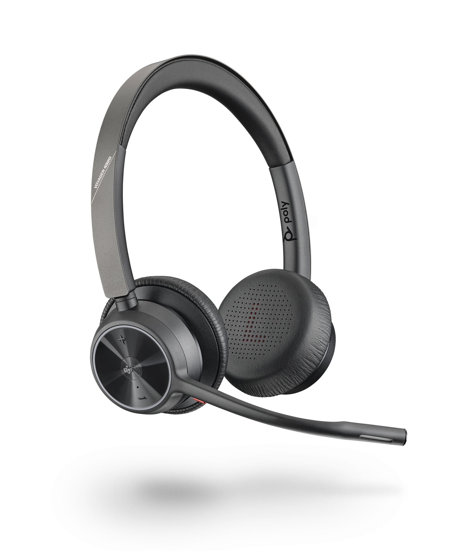 Plantronics Bluetooth Headset Voyager 4320 mit USB-A/C und Teams-Kompatibilität Wireless-Headset (Noise-Cancelling, A2DP Bluetooth)