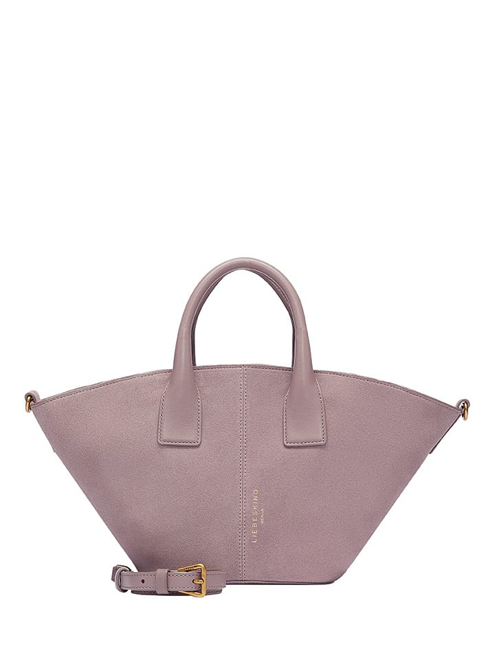 LIEBESKIND BERLIN Leder-Shopper in Altrosa - (B)49 x (H)21,3 x (T)18 cm günstig kaufen onesize