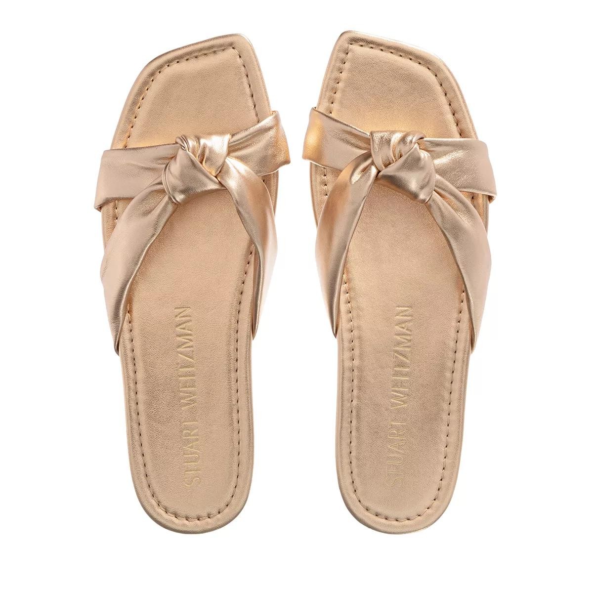 STUART WEITZMAN Pantoletten gelb Slide