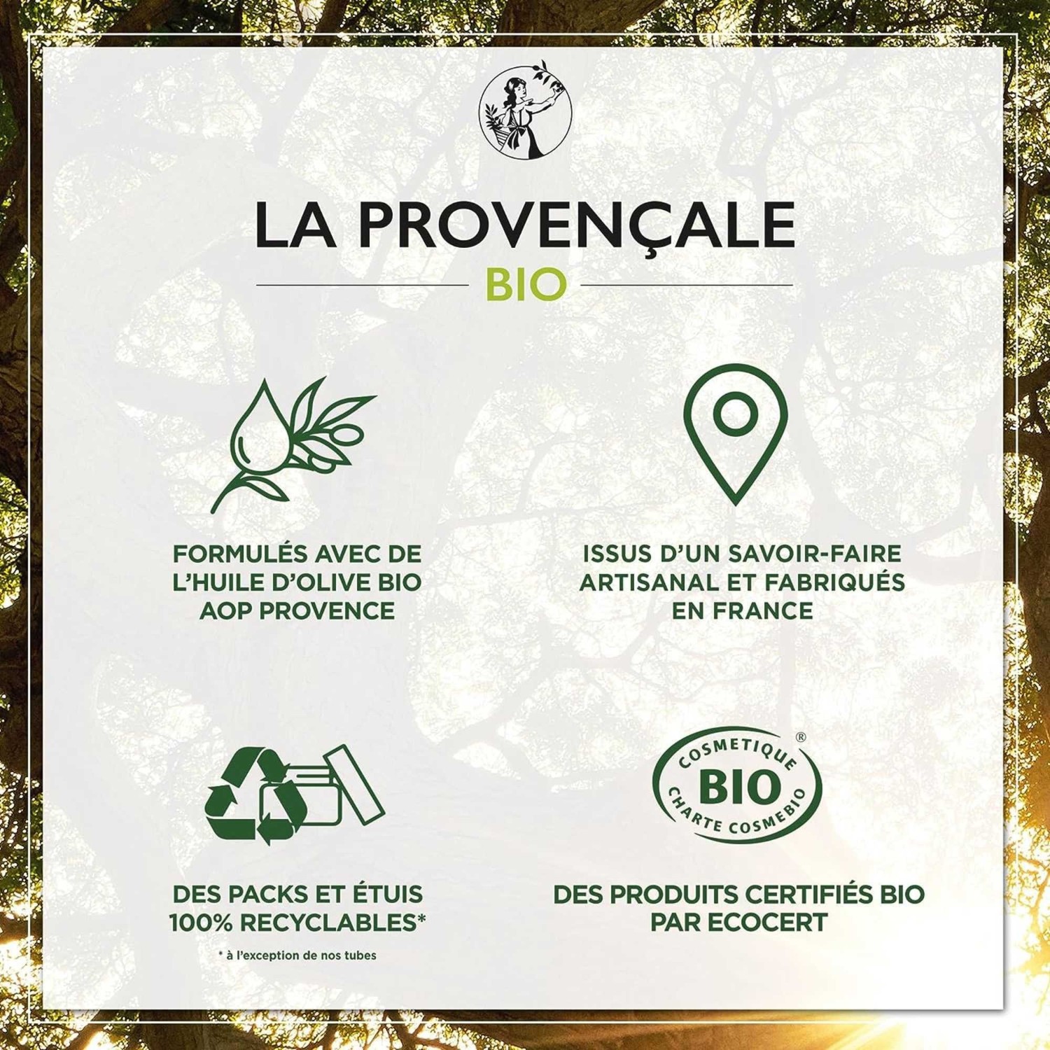 Cofanetto regalo La Provençale Rose Attivatore di luminosità