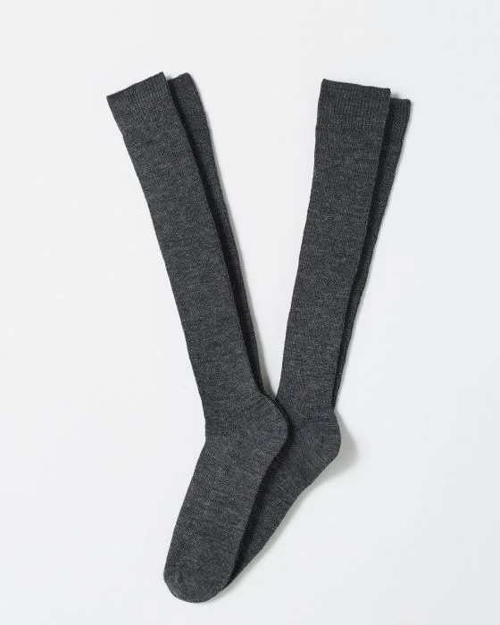 Lot de 2 paires de mi-bas Thermolactyl et laine